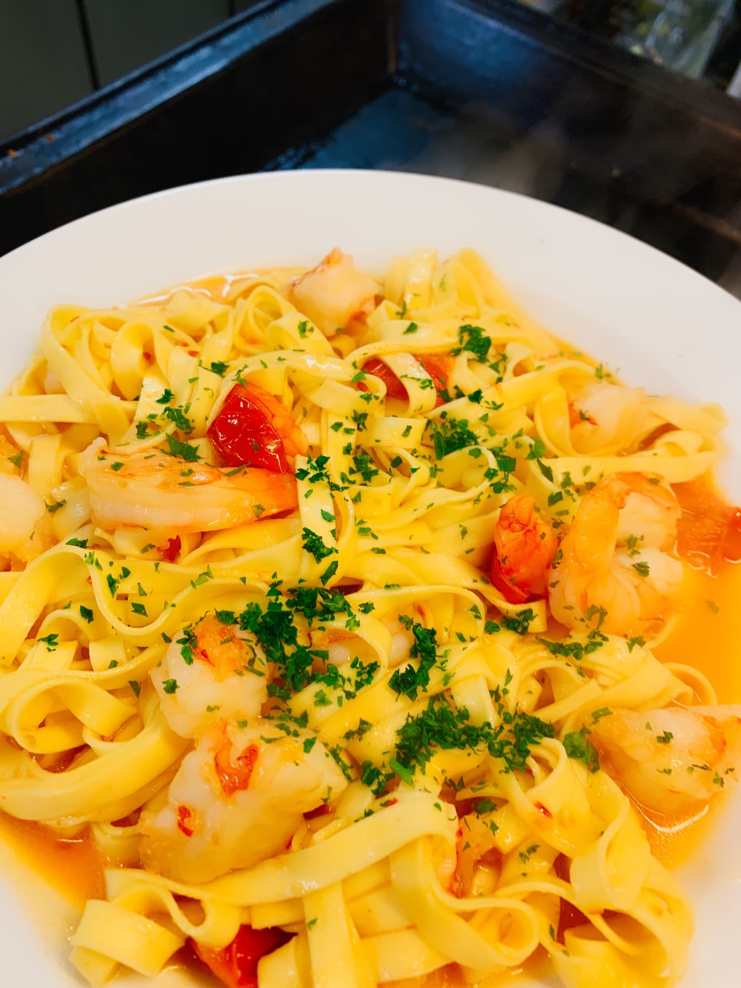 Pasta Garides